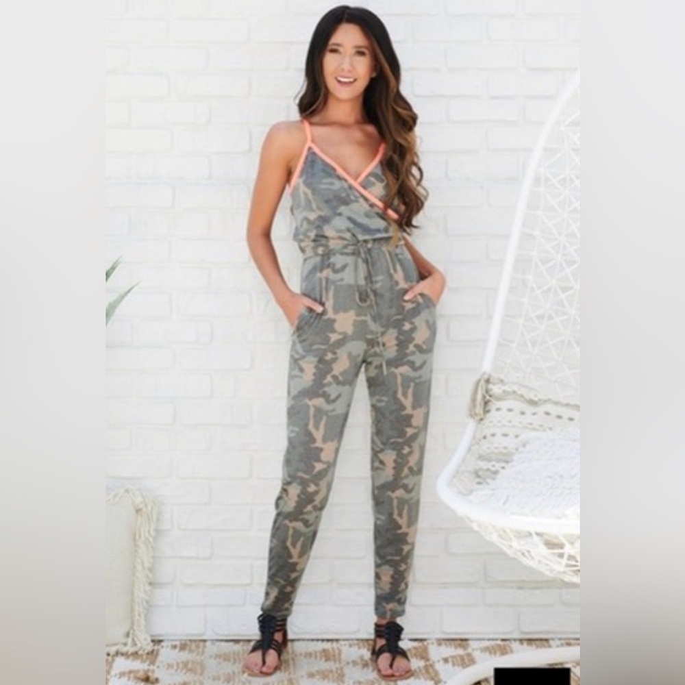 NanaMacs camo jumpsuit